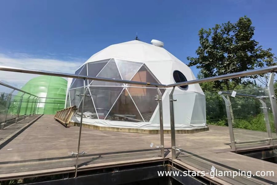 Tente à dôme géodésique Eco Glamping