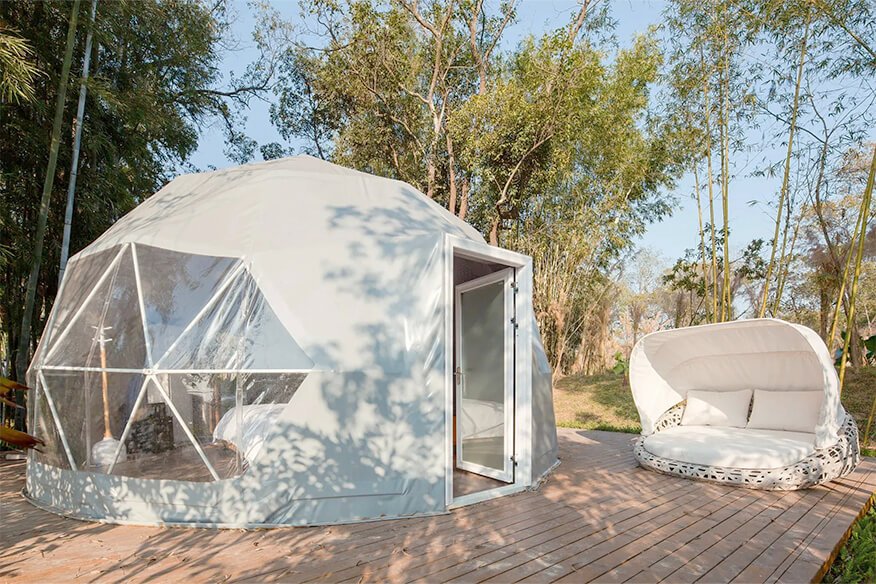 Luxury Glamping Dome Tent | Geodesic Dome Tent Home For Sale